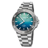 Watch Oris Man Aquis in Steel 0140077904185-SET - 0140077904185-SET